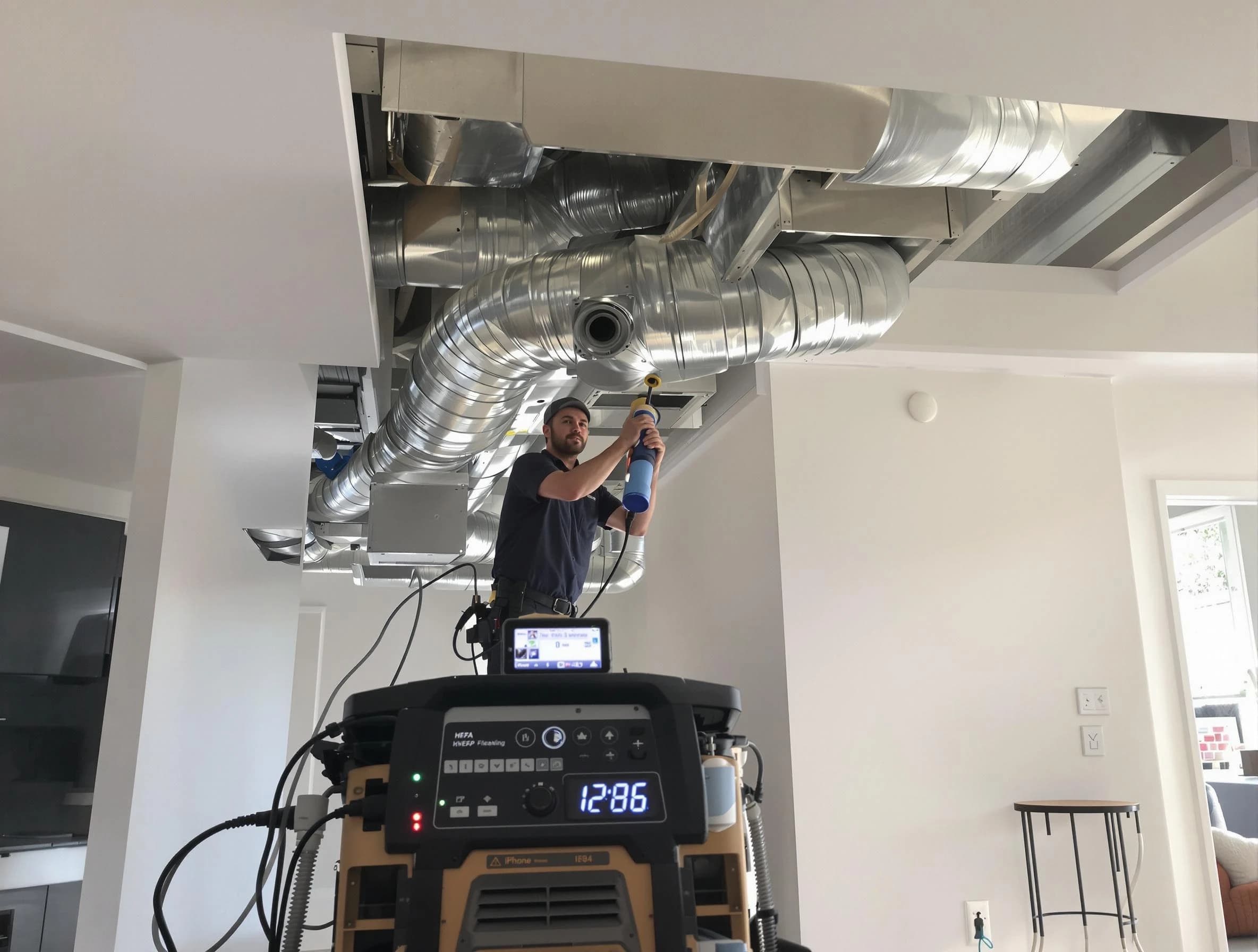 Advanced pure air duct cleaning by Boston Air Duct Cleaning in Boston