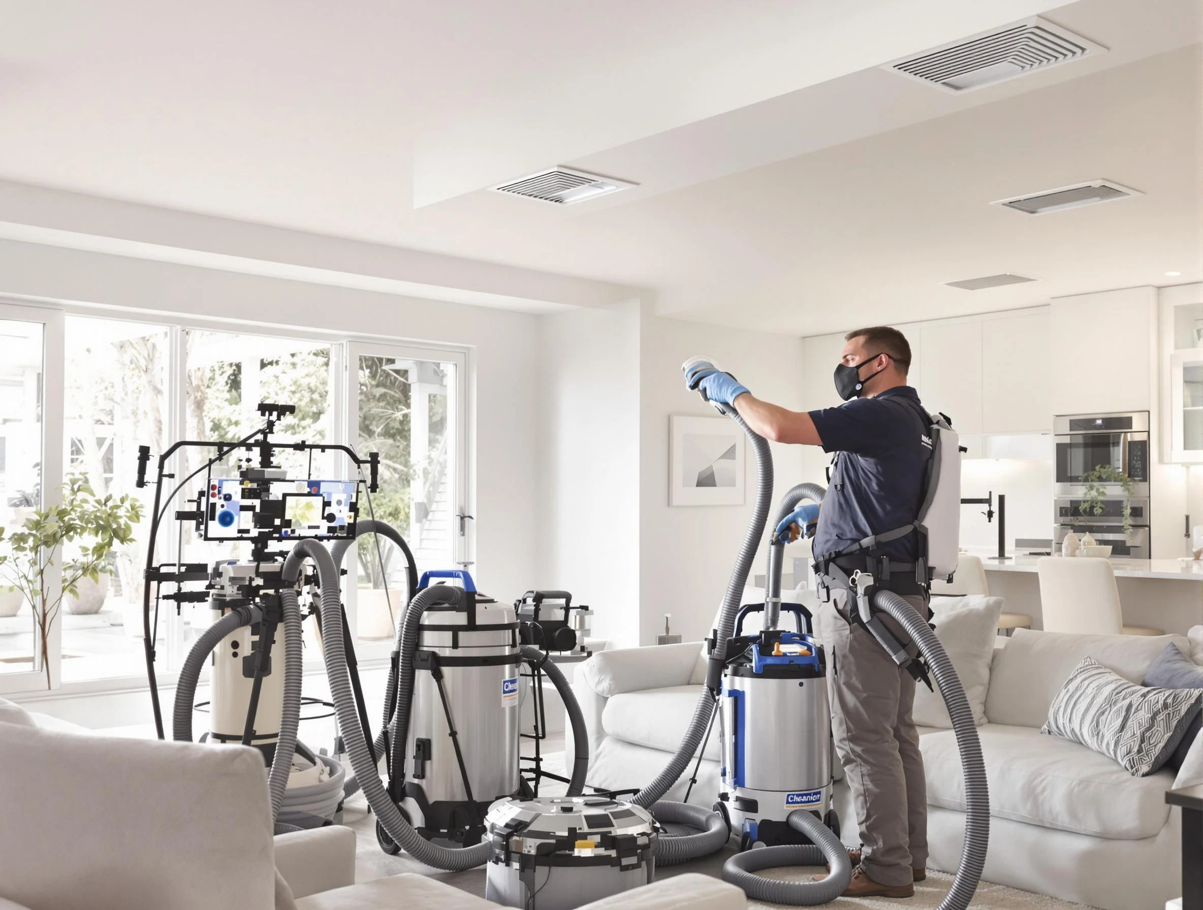 Professional AC duct cleaning by Boston Air Duct Cleaning in Boston