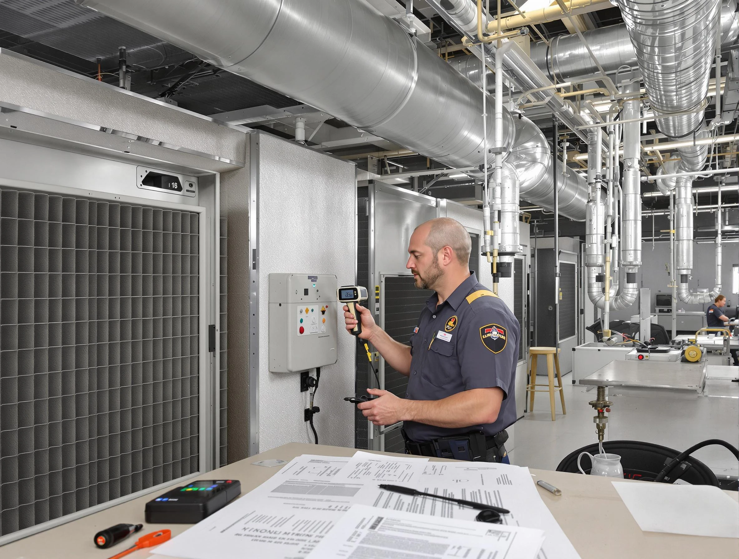 Professional filter system inspection by Boston Air Duct Cleaning in Boston