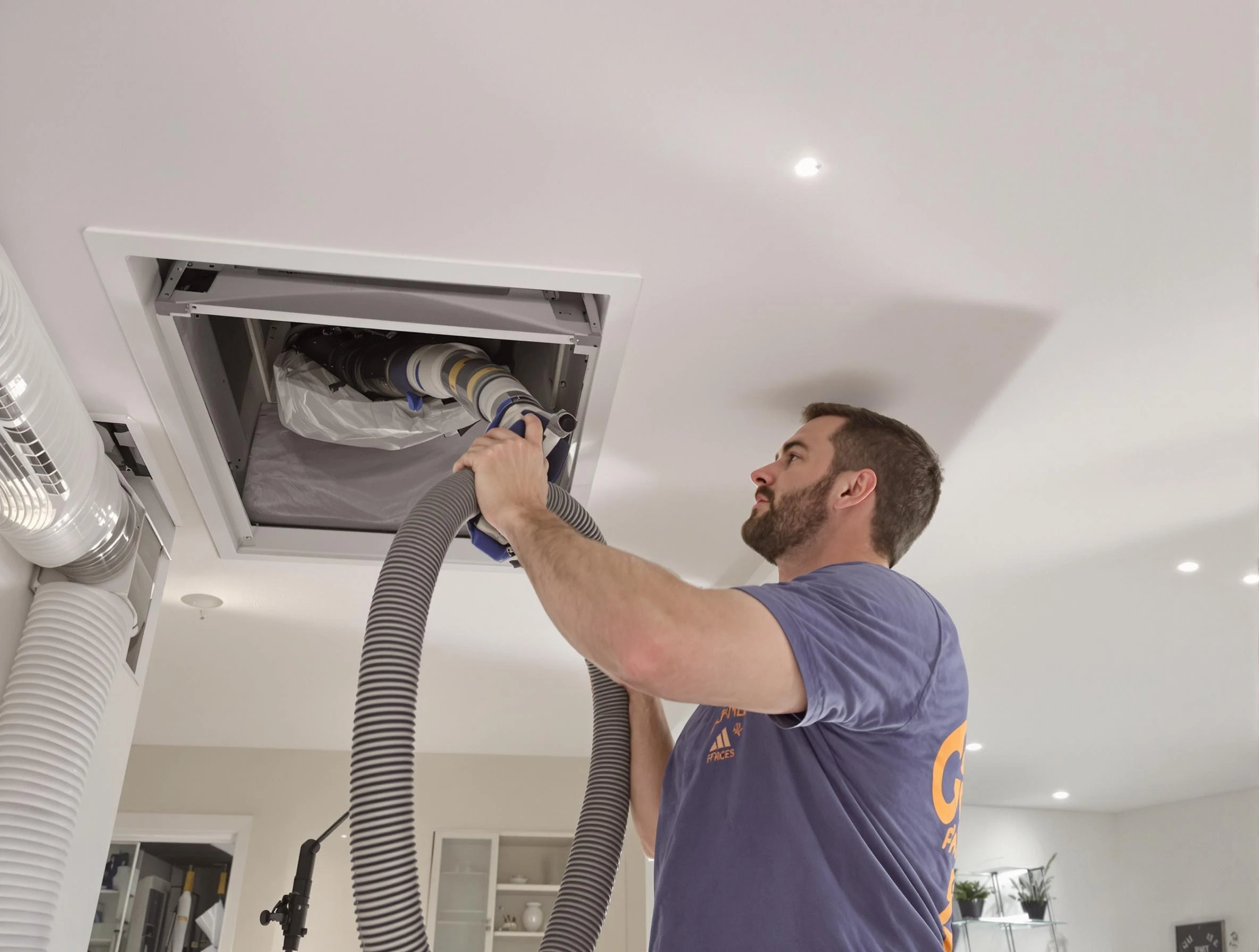 Precision indoor duct cleaning by Boston Air Duct Cleaning in Boston