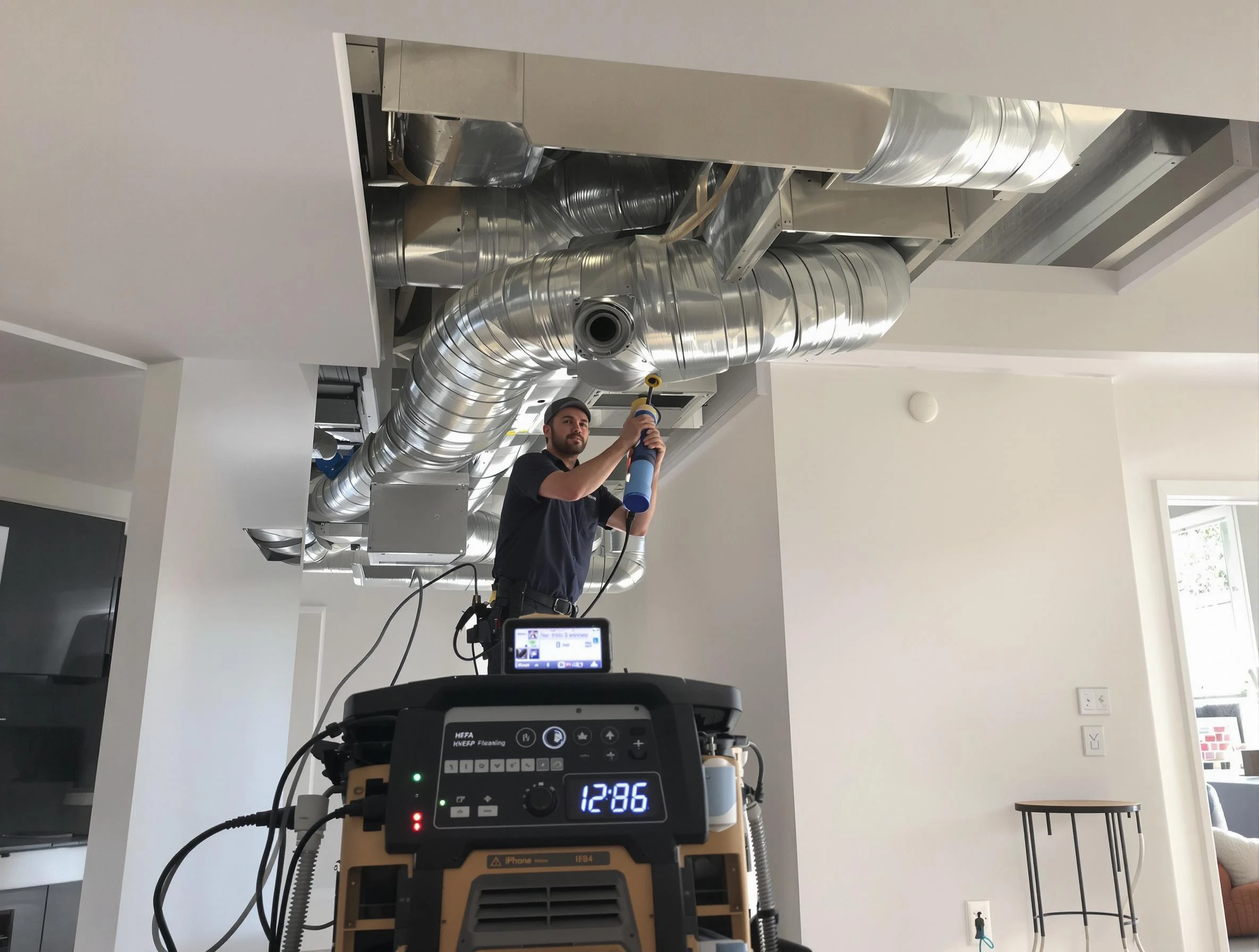 Advanced pure air duct cleaning by Boston Air Duct Cleaning in Boston